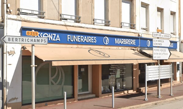 Photographie de la Pompes Funèbres Assenza de Raon-l'Étape