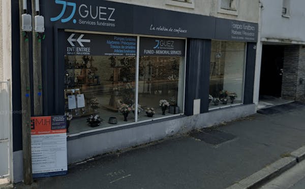 Photographie de la Pompes Funèbres Guez d'Angers