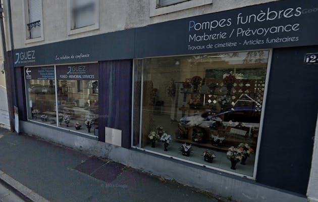 Photographie de la Pompes Funèbres Guez d'Angers