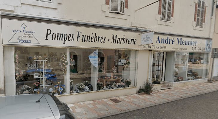 Photographie de la Pompes Funèbres Meunier de Varennes-sur-Allier