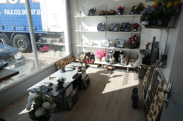 Photographie de la Pompes Funèbres Brossard de Moulins-Engilbert