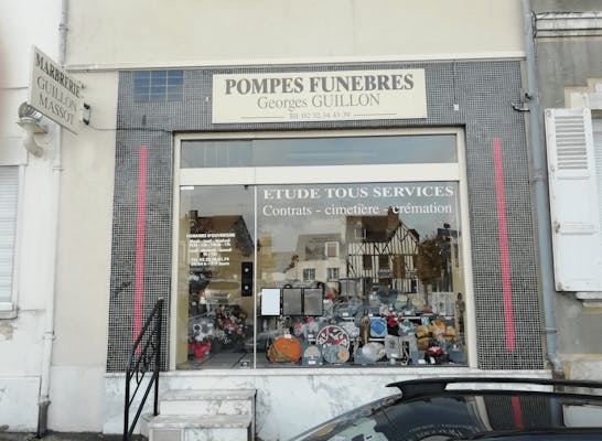 Photographie de la Pompes Funèbres Georges Guillon de Damville