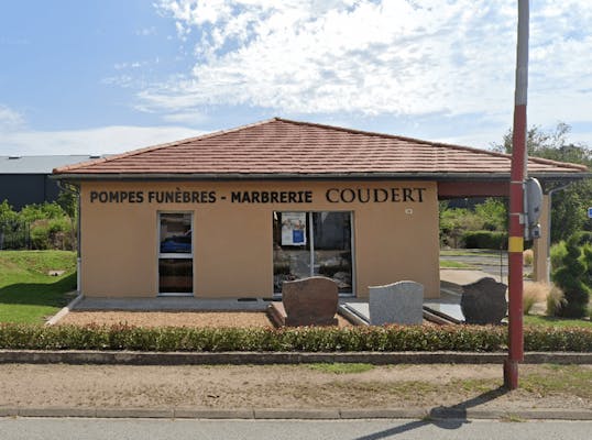 Photographie de la Pompes Funèbres Coudert de Courpière