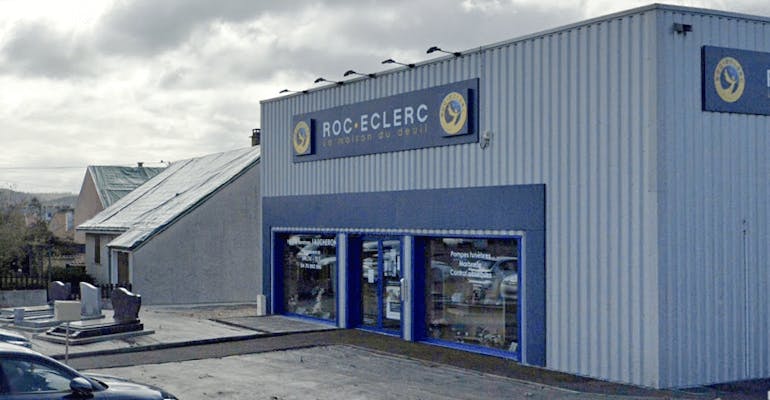 Photographie de la Roc-Eclerc Pompes Funèbres Faucheron de Cusset