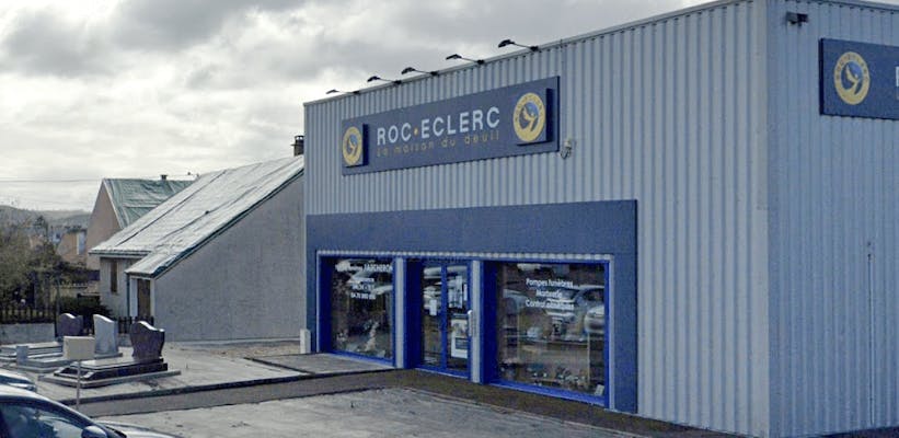 Photographie de la Roc-Eclerc Pompes Funèbres Faucheron de Cusset