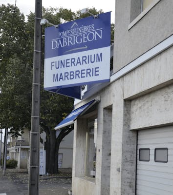 Photographie de la Pompes Funèbres Dabrigeon de Vichy