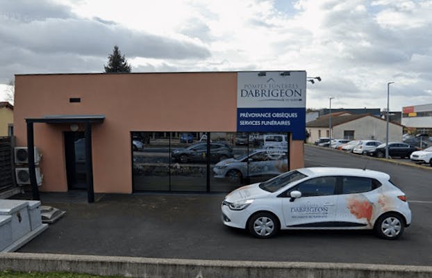Photographie de la Pompes Funèbres Dabrigeon de Thiers