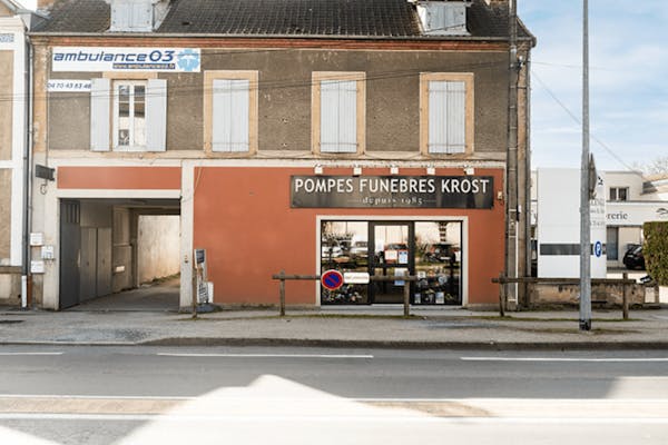 Photographie de la Pompes Funèbres Krost de Moulins