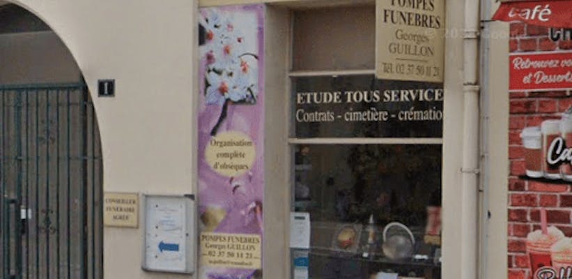 Photographie de la Pompes Funèbres Georges Guillon de Dreux