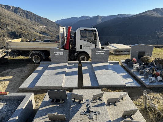Photographie de la Pompes Funèbres - Marbrerie Laganier de Lablachère