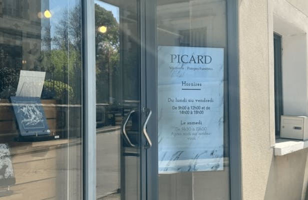 Photographie de la Pompes Funèbres Marbrerie Picard de Toucy