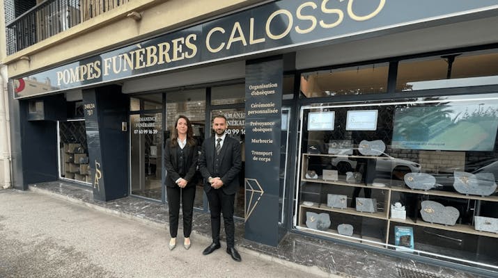 Photographie de la Pompes Funèbres Calosso de Saint-Laurent-du-Var