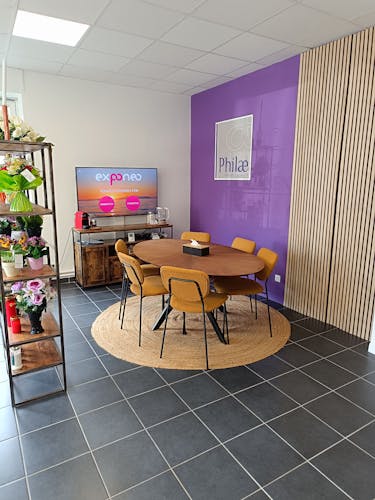 Intérieur de l'agence Martin & Magny - Philae