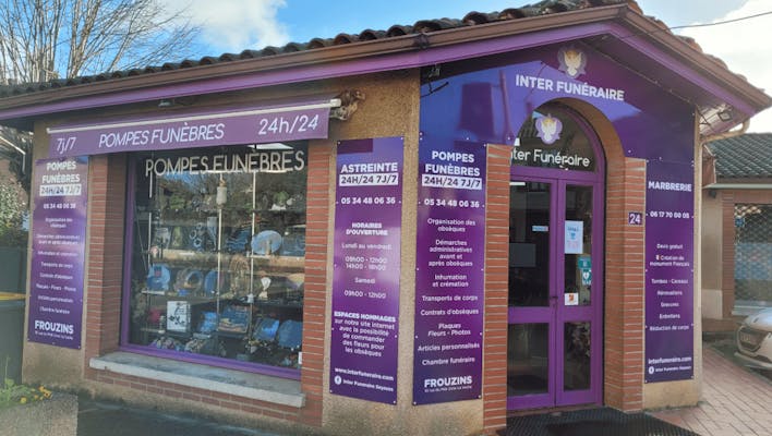 Photographie de l'Inter Funéraire de Seysses