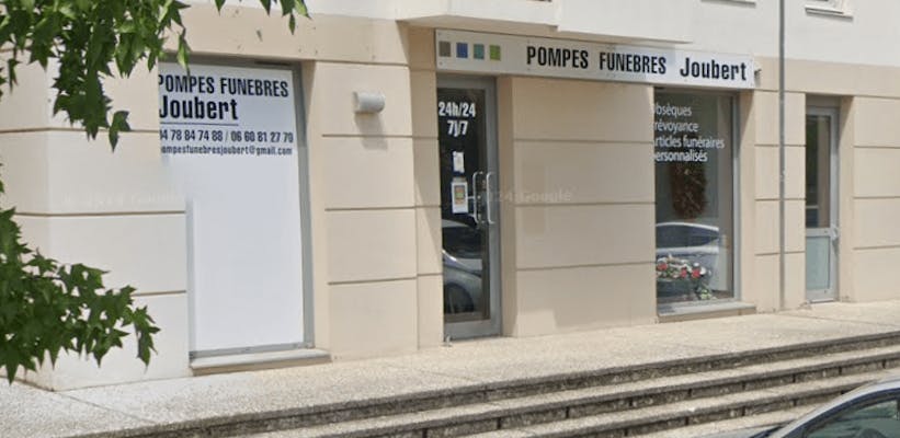 Photographie de la Pompes Funèbres Joubert Step de Brignais