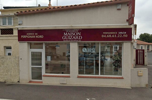 Photographie de la Pompes Funèbres et Marbrerie Maison Guizard de Perpignan