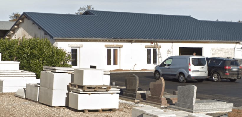 Photographie de la Pompes funèbres et marbrerie funéraire Merlette de Granchain