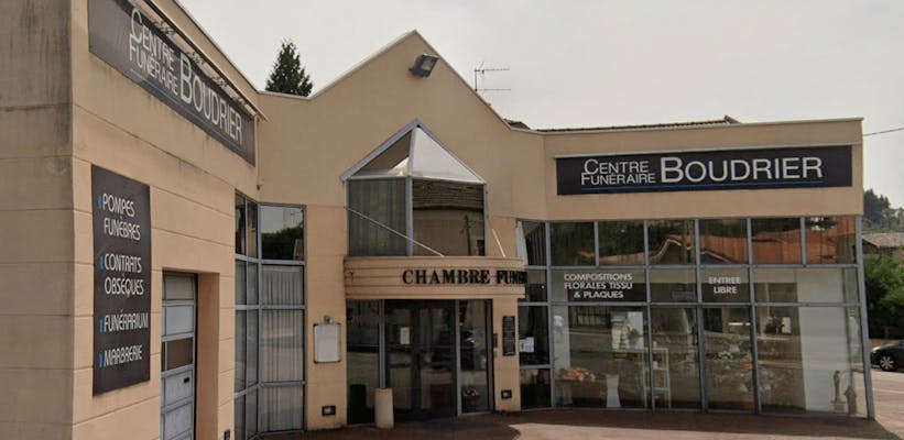 Photographie de la Pompes Funèbres Boudrier de La Tour-du-Pin