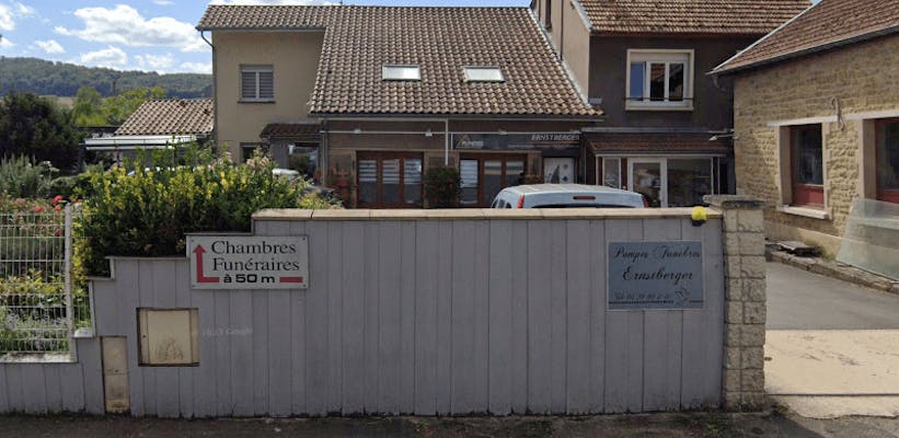 Photographie Pompes Funèbres Ernstberger de Montmédy