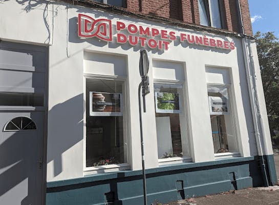 Photographie de la Pompes Funèbres Dutoit de Lille