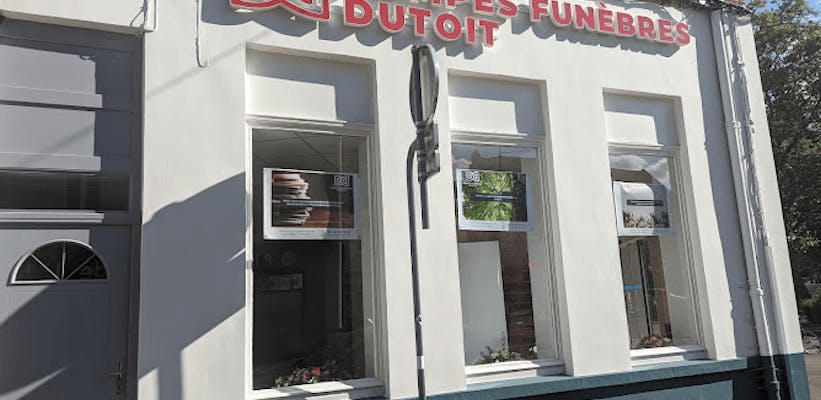 Photographie de la Pompes Funèbres Dutoit de Lille
