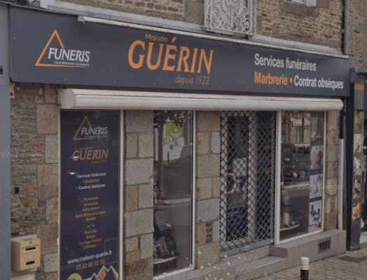Photographie de la Pompes Funèbres Maison Guérin de Pontorson
