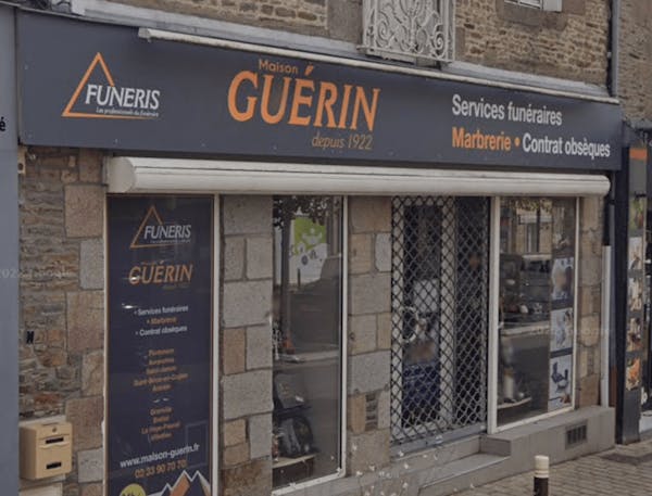 Photographie de la Pompes Funèbres Maison Guérin de Pontorson