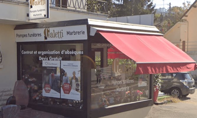 Photographie de la Pompes funèbres Galetti de Lons-le-Saunier