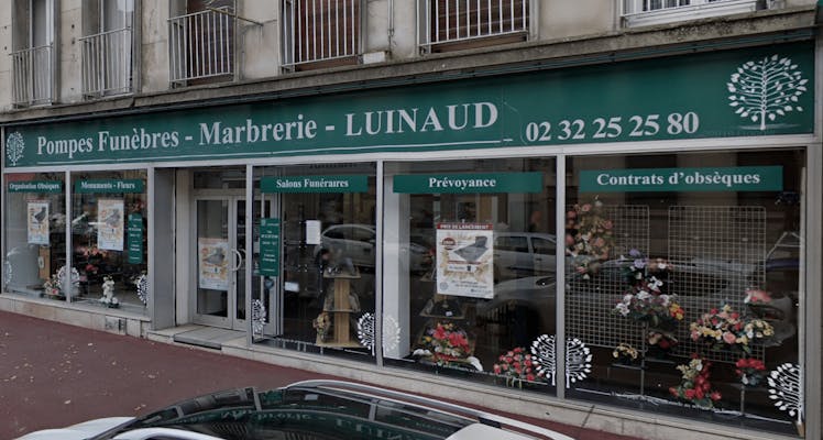 Photographie de la Pompes Funèbres Luinaud de Louviers