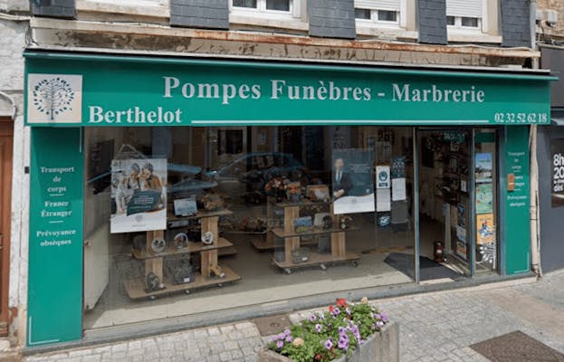 Photographie de la Pompes Funèbres et Marbrerie Berthelot de Gaillon