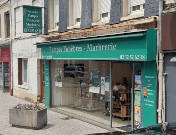 Photographie de la Pompes Funèbres et Marbrerie Berthelot de Gaillon