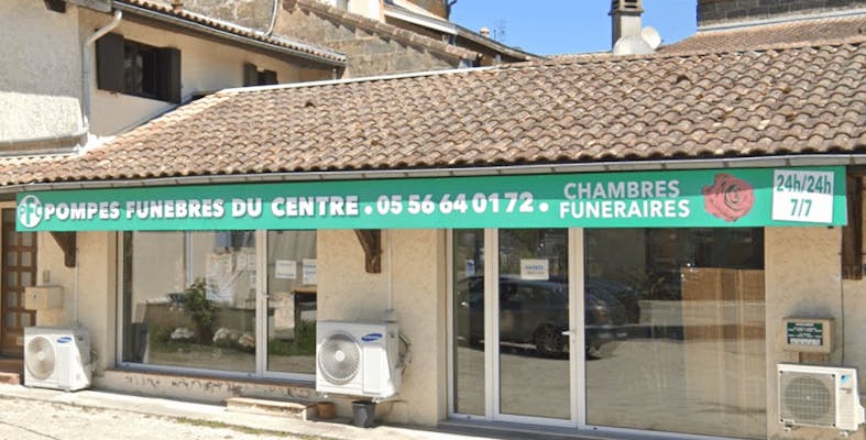 Photographie de la Pompes Funèbres du Centre de Léognan