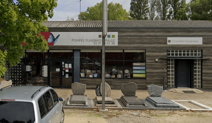 Photographie de la Pompes Funèbres WALLE de Baugé