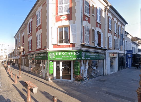Photographie de la Pompes Funèbres Marbrerie Descaves de Poissy