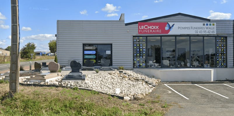 Photographie de la Pompes Funèbres Walle Sablé de Solesmes