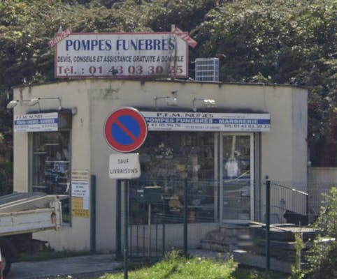 Photographie de Pompes Funèbres Marbrerie Nunes de Noisy-le-Grand