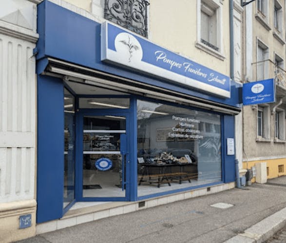 Photographie Pompes Funèbres Schmitt de Mulhouse
