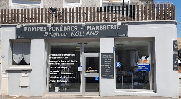 Photographie de Pompes Funèbres Marbrerie Brigitte Rolland de Saint-Marcel