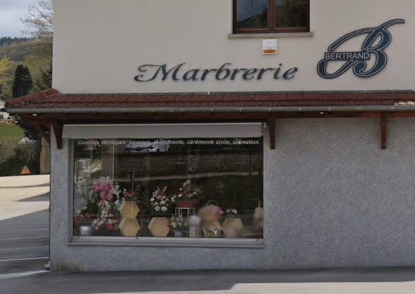 Photographie de la Pompes Funèbres Bertrand de Saint-Amour