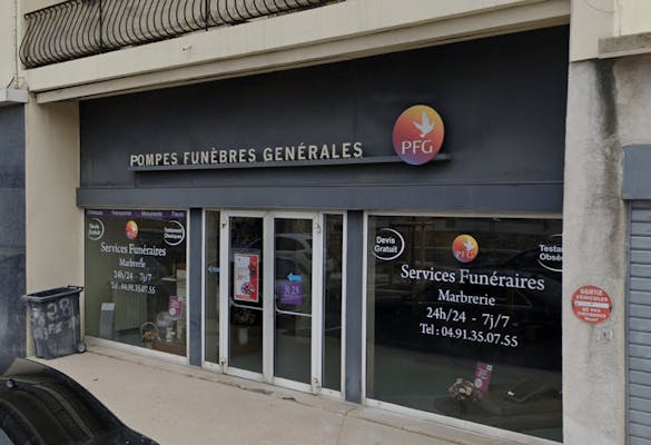 Photographie de la Pompes Funèbres Générales de Marseille
