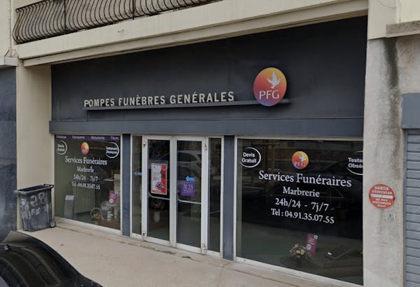 Photographie de la Pompes Funèbres Générales de Marseille