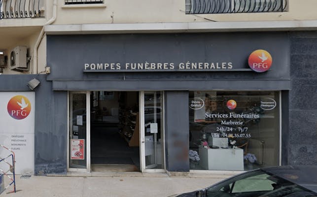 Photographie de la Pompes Funèbres Générales de Marseille