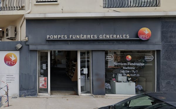 Photographie de la Pompes Funèbres Générales de Marseille