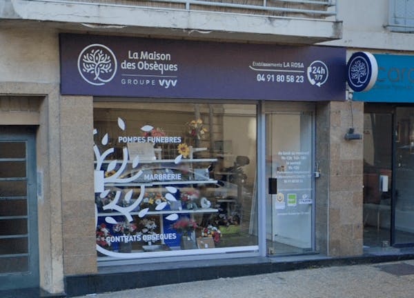 Pompes funèbres La Maison des Obsèques Ets La Rosa (Marseille 08)