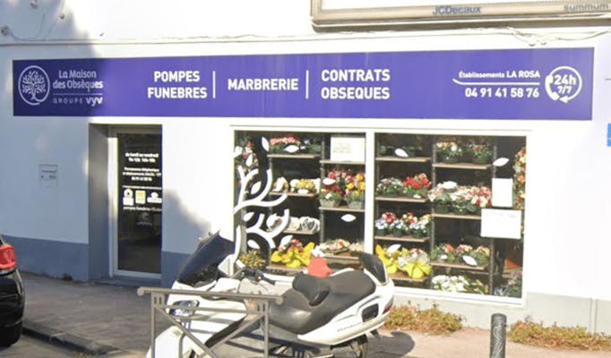 Photographie de la Pompes funèbres La Maison des Obsèques Ets La Rosa de Marseille