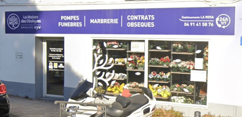 Photographie de la Pompes funèbres La Maison des Obsèques Ets La Rosa de Marseille