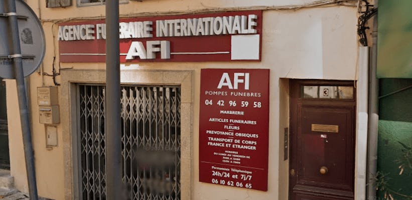 Photographie Agence Funéraire Internationale d'Aix-en-Provence