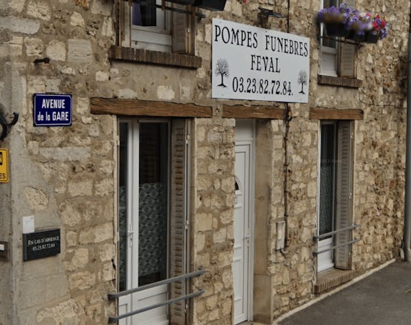 Photographie de la Pompes Funèbres FEVAL de Fère-en-Tardenois