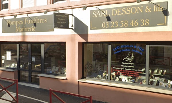 Photographie de la Pompes Funèbres Desson et Fils de Hirson