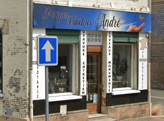 Photographie de la Pompes Funèbres André de La Fère